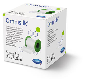 Omnisilk náplast bílé hedvábí 5cm x 9,2m 1ks - 1