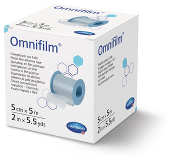 Omnifilm náplast porézní fólie 5cm x 5m 1ks - 1