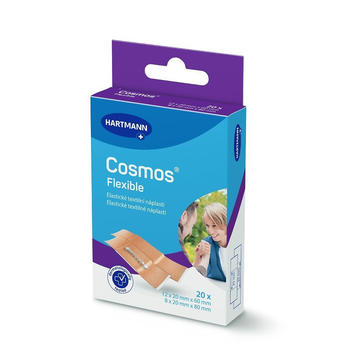 Cosmos Flexible pružná náplast 2 velikosti 20ks 