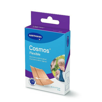 Cosmos Flexible pružná náplast 6 × 10 cm 5ks 