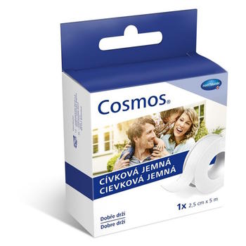 Náplast COSMOS cívková jemná 2.5cm x 5m 1ks 