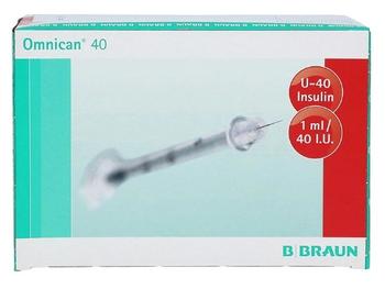 OMNICAN 40 U 1ml jehla G30  - 1