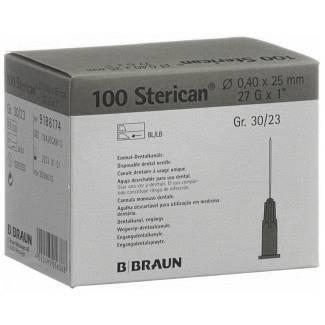 Sterican Dent jehla šedá 0,4 x 25 mm 100ks  - 1