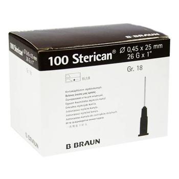 Sterican jehla hnědá 0,45 x 25 mm 100ks hnědá 0,45 x 25 mm - 1