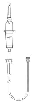 Souprava infúzní IS 127 P 180cm  - 2